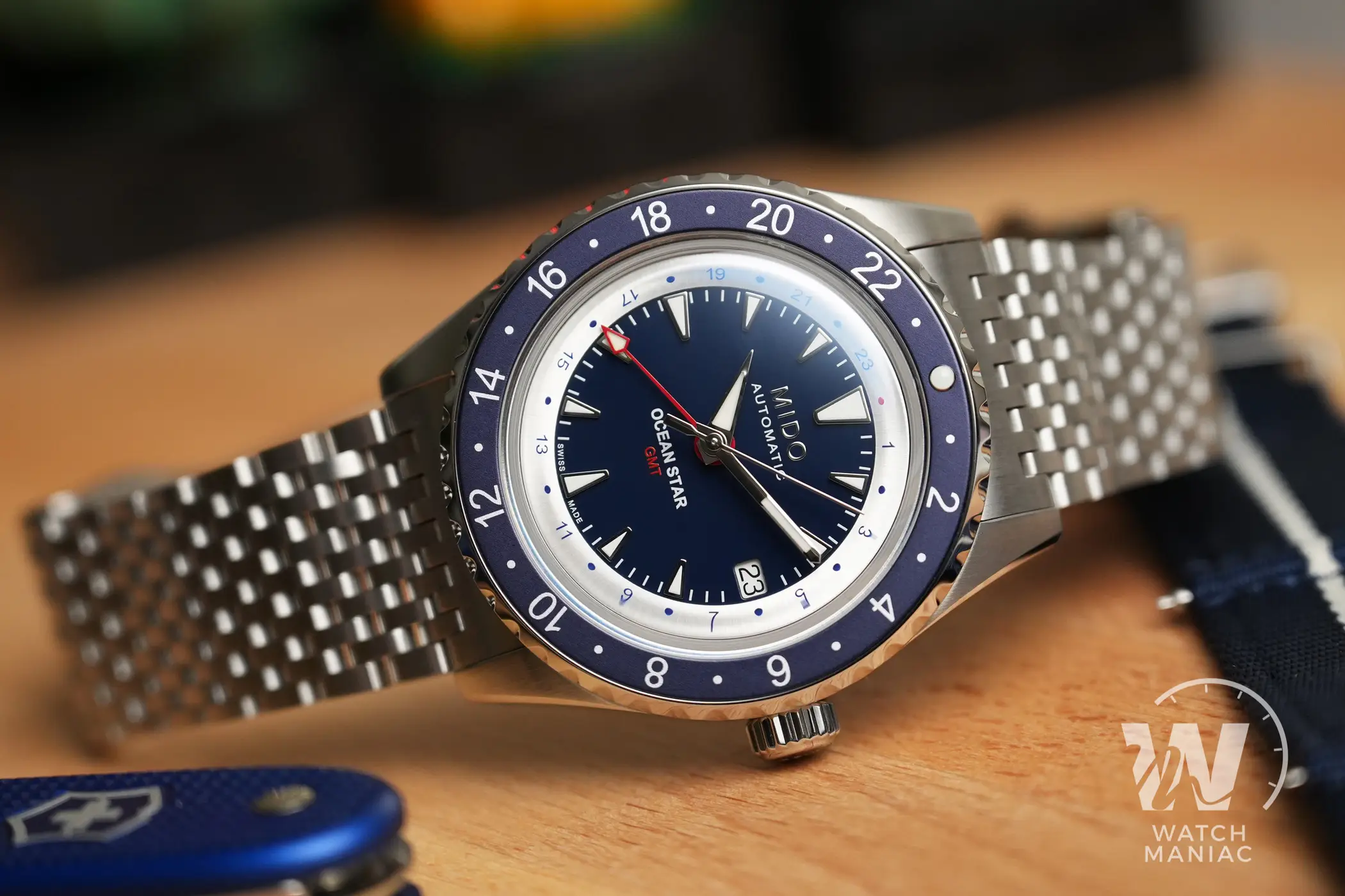 Mido Ocean Star GMT bracciale