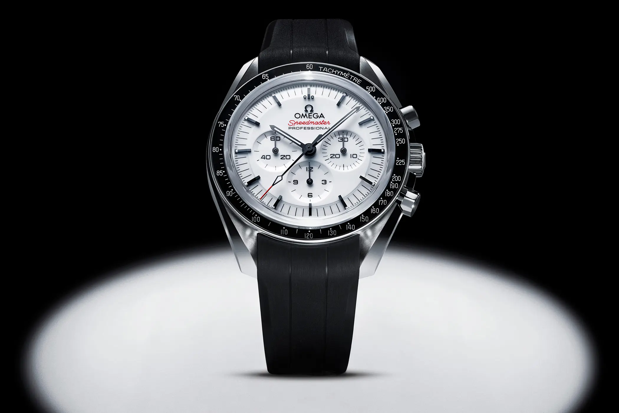 Omega Speedmaster Moonwatch bianco