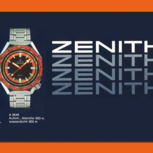 Zenith Defy A3648 Vintage