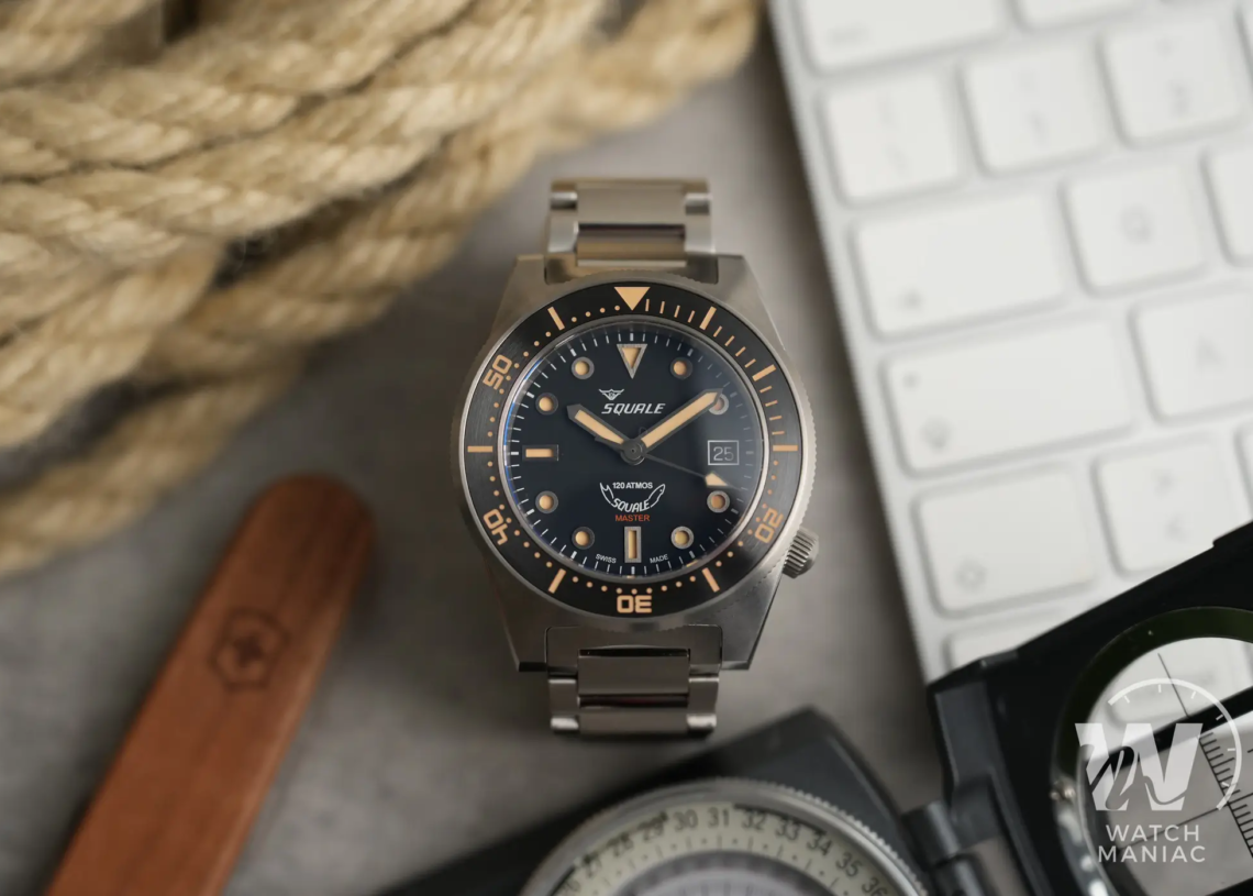 Squale Master Titanium 120ATM recensione completa WatchManiac