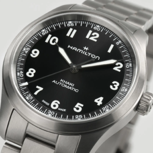 Hamilton X Engineered Garments Khaki Field Titanium 36mm