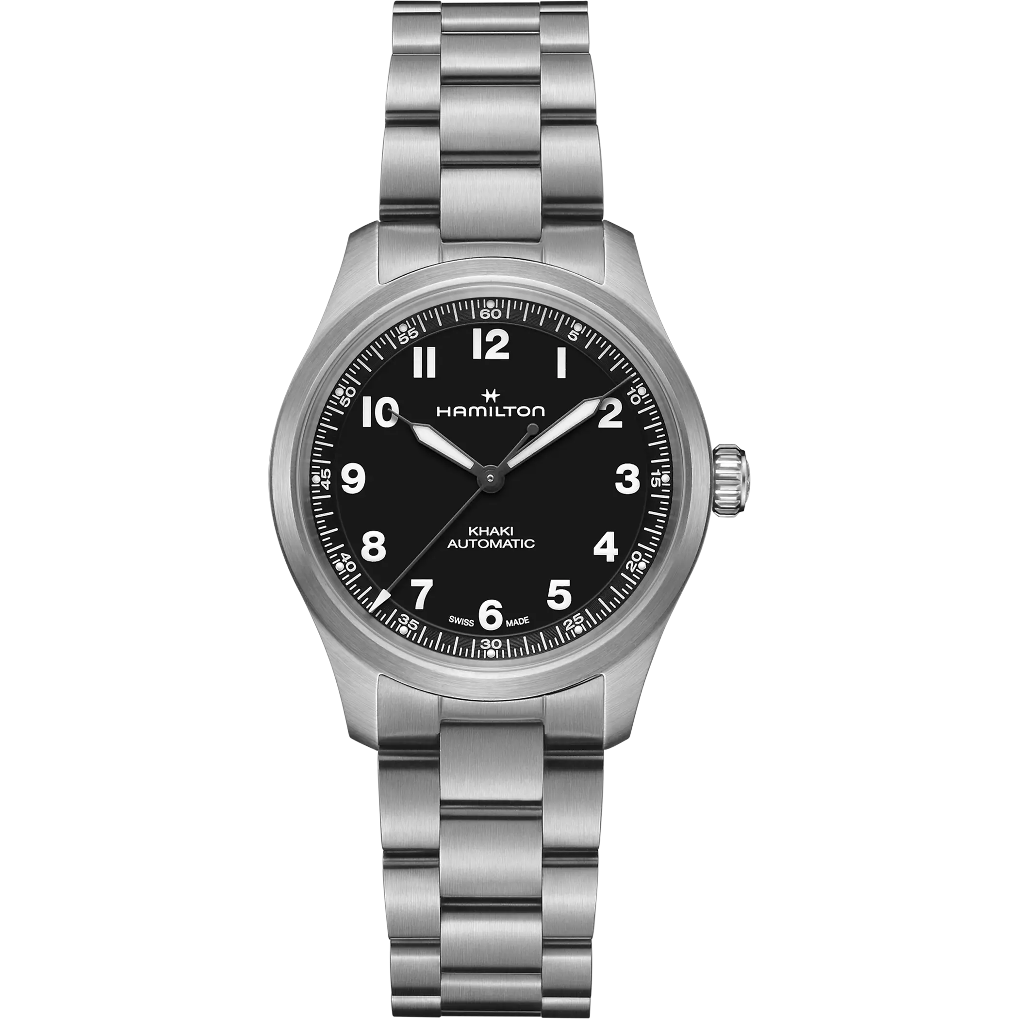 Hamilton X Engineered Garments Khaki Field Titanium 36mm