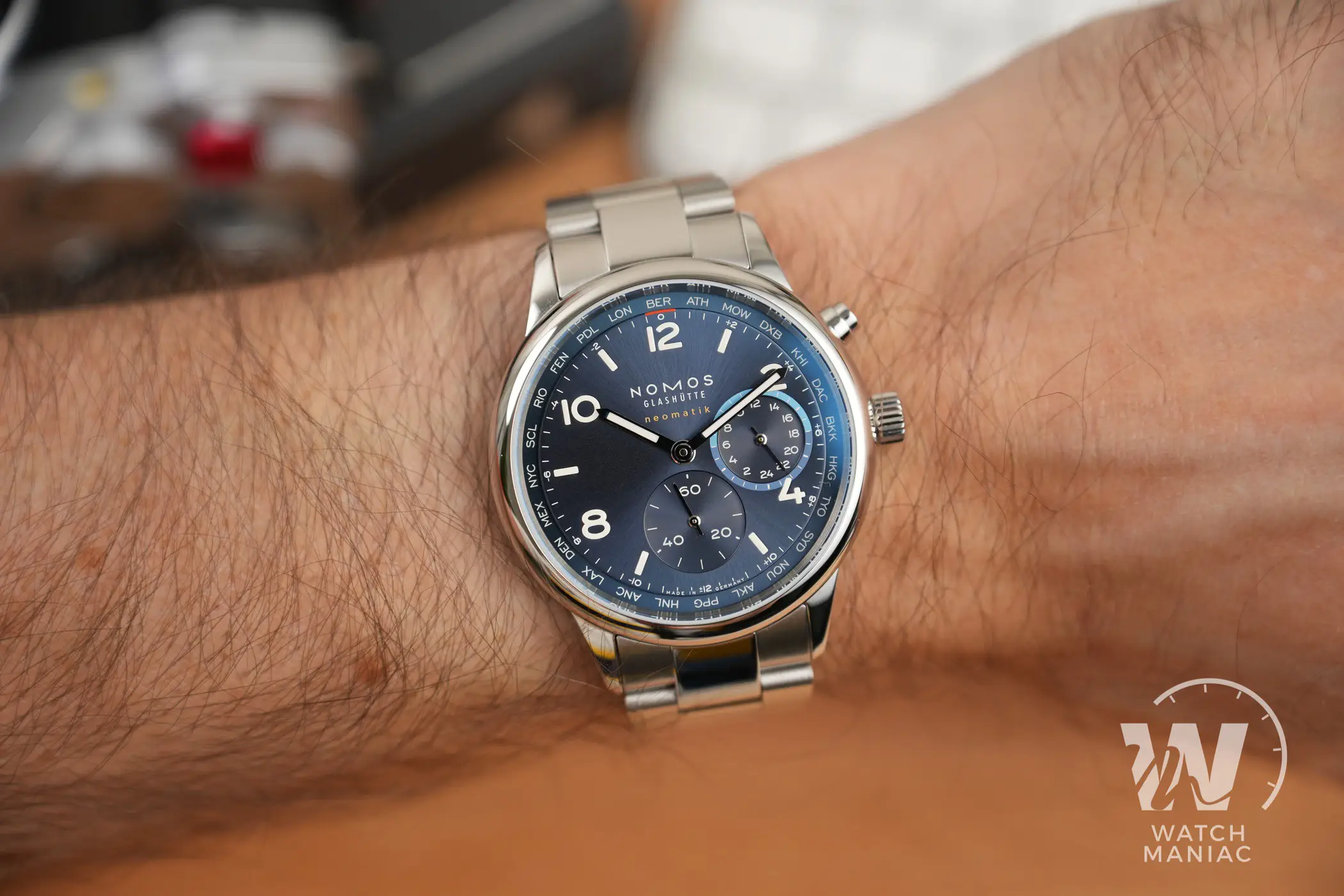 Nomos Club Sport Worldtimer
